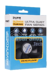 Вентилятор для корпуса Zalman ZM-F2 PLUS (SF) черный, 92 мм, 1500 об/мин, 23 дБ, 3 pin