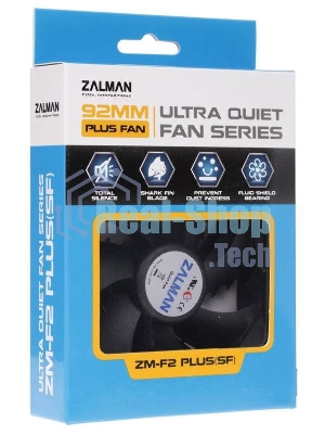 Вентилятор для корпуса Zalman ZM-F2 PLUS (SF) черный, 92 мм, 1500 об/мин, 23 дБ, 3 pin