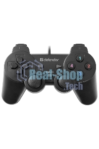 Геймпад Defender Omega USB, Проводной геймпад, 12 кнопок, 2 стика