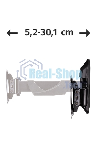 Кронштейн для телевизора Hama FULLMOTION черный 10