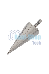 Сверло по металлу ступенчатое Kranz 4,0-32,0 мм