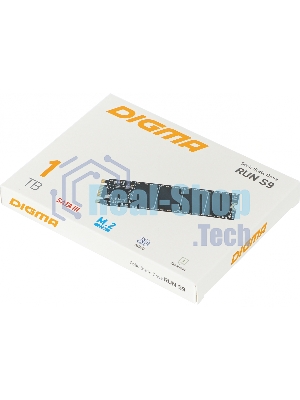 Накопитель SSD Digma Run S9, 1ТБ, SATA III, M.2 2280, R/W 530/480