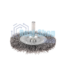 Щетка дисковая для дрели Kranz витая стальная проволока 75 мм