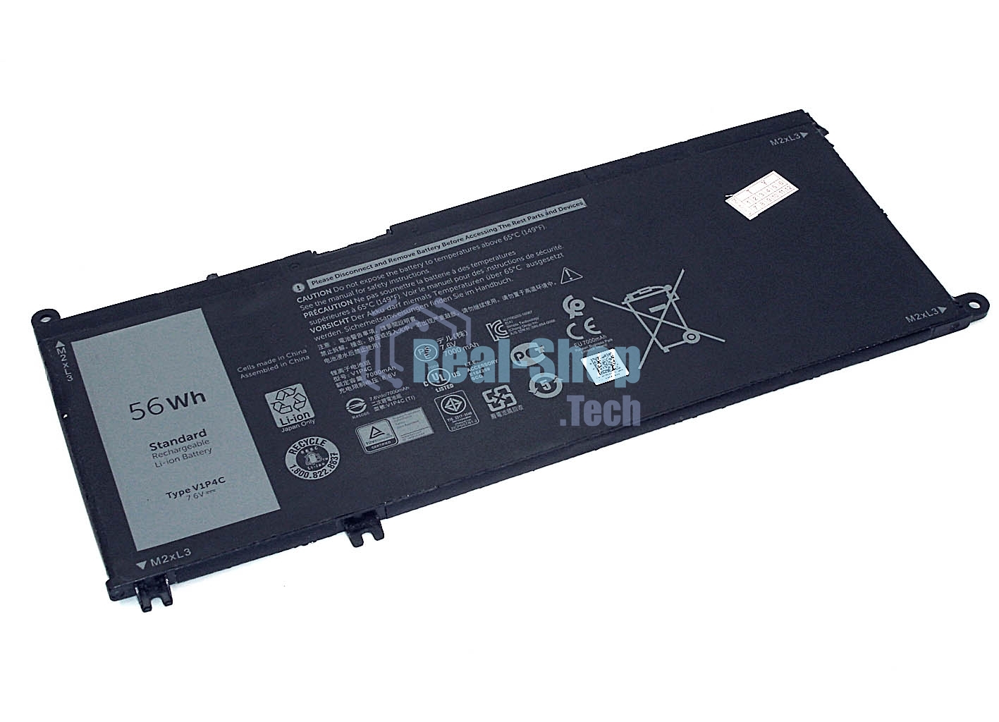 Аккумуляторная батарея для ноутбука Dell Chromebook 13 33807.6V 7300mAh