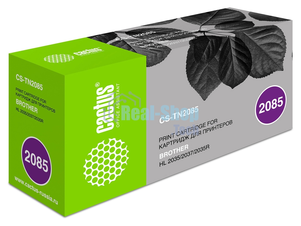 Картридж лазерный Cactus CS-TN2085 черный (1500 стр.) для Brother HL-2035R