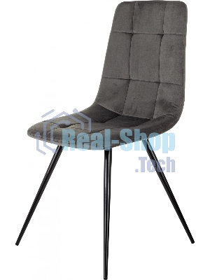 Стул для дома Бюрократ CH-K1_2 комплект 2 шт т. серый Holland 18 металл черный на ножках