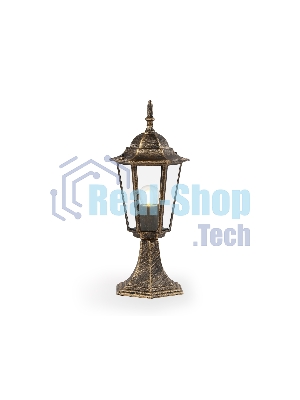 Светильник Ambrella light ST2025 GD/BK/CL золото/черный/прозрачный IP54 E27 max 40W D150*400