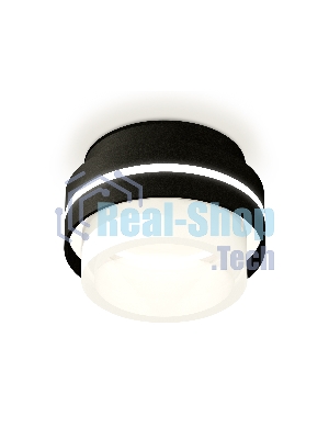 Светильник Ambrella Light XS8414002 SBK/FR черный песок/белый матовый GX53 (C8414, N8401)