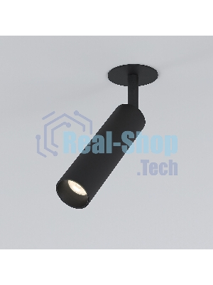 Diffe светильник встраиваемый черный 8W 4200K (25040/LED)