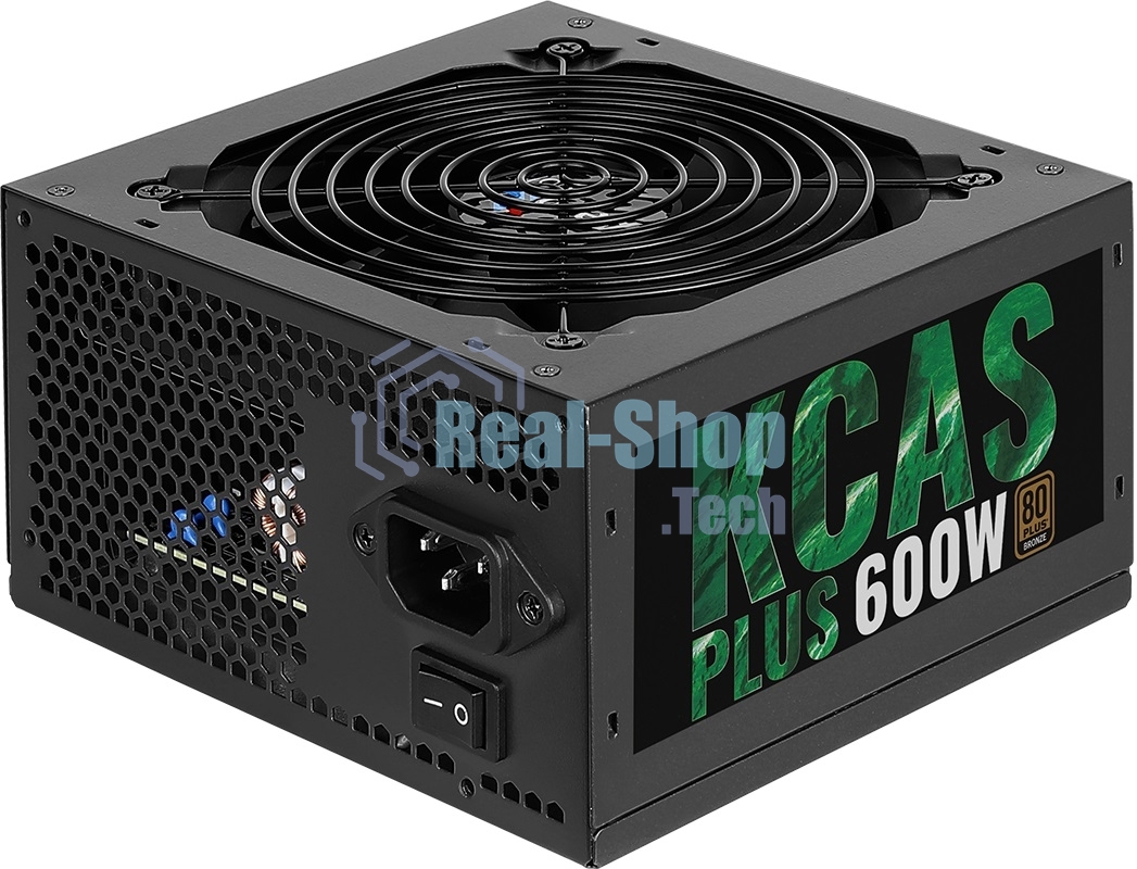 Блок питания Aerocool/Formula KCAS PLUS 600W, 600Вт, 80 PLUS Bronze, 120мм, черный