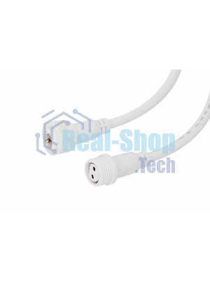 Соединительный кабель Rexant (2pin) герметичный (IP67) 2х1,0 мм² белый