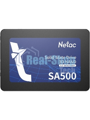 Накопитель SSD Netac SA500, 120Gb, SATA III, 2.5