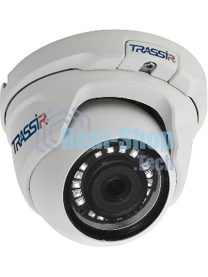 Камера видеонаблюдения IP Trassir TR-D2S5-noPoE v2 3.6-3.6мм цв. корп.:белый