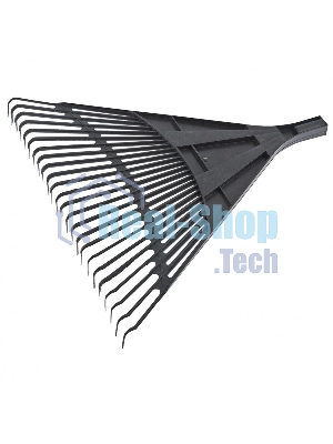 Грабли веерные пластиковые Сибртех, 600 мм, 24 плоских зуба, без черенка