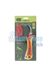 Нож диэлектрический Сибртех, серповидная рабочая кромка полотна