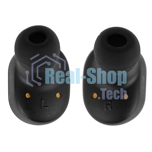 Наушники TWS GEOZON Track черный, внутриканальные, Bluetooth, до 4 ч