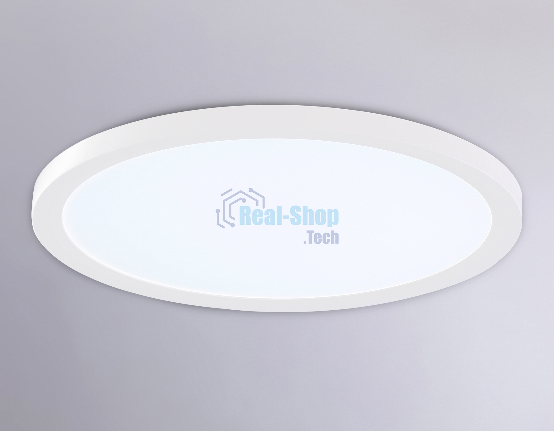 Светильник светодиодный ультратонкий Ambrella light FZ1907 WH белый IP54 35W 3000K-6500K CCT-переключатель D450*25 (Без ПДУ)
