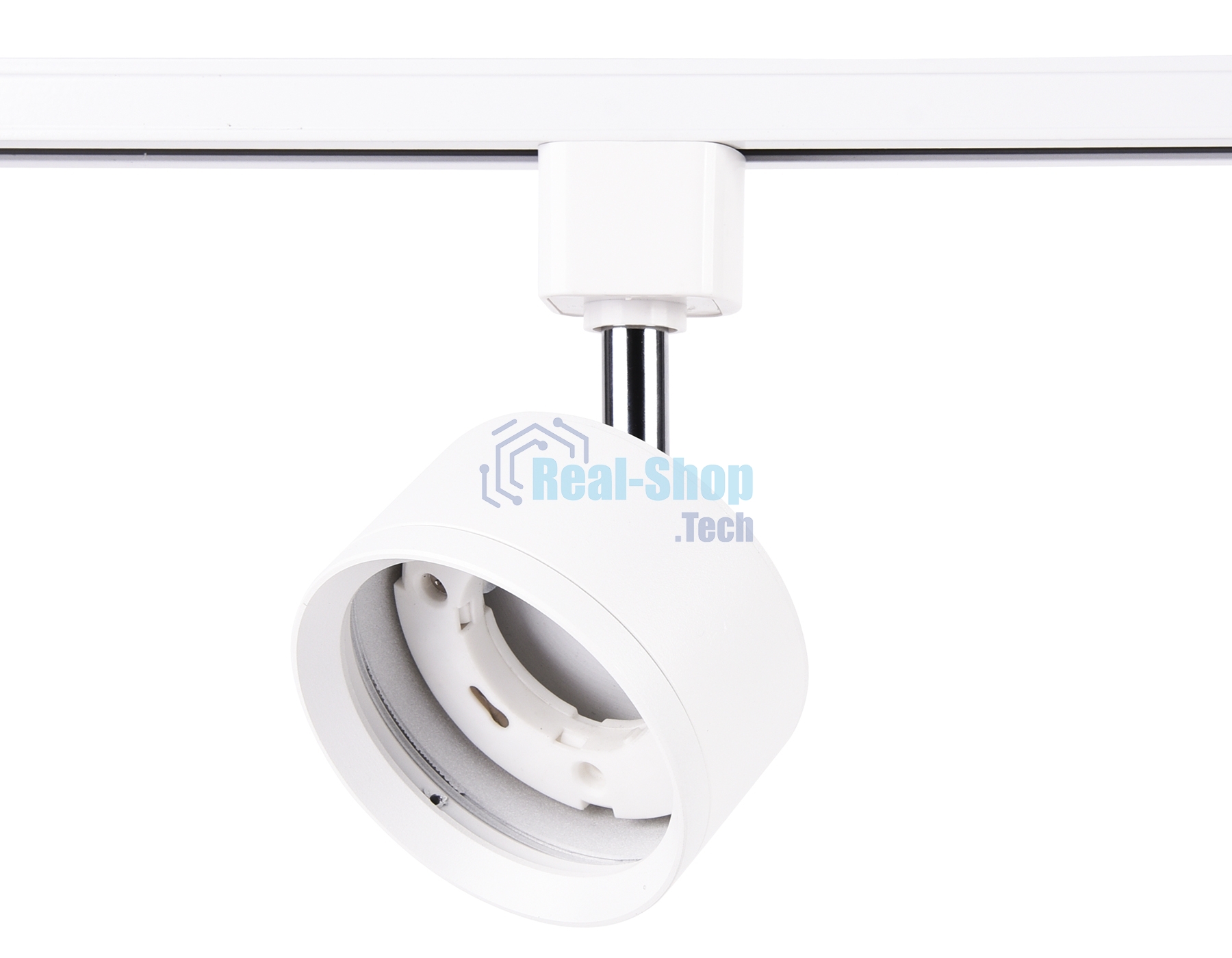 Трековый однофазный светильник Ambrella light GL5356 WH белый GX53 max 12W