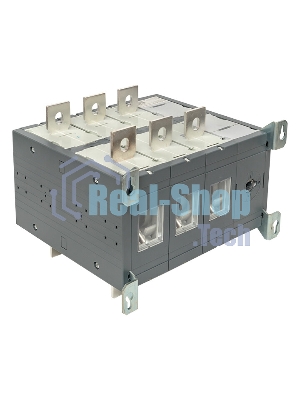 Рубильник 630A 3P реверсивный без рукоятки управления TwinBlock EKF tb-s-630-3p-rev EKF