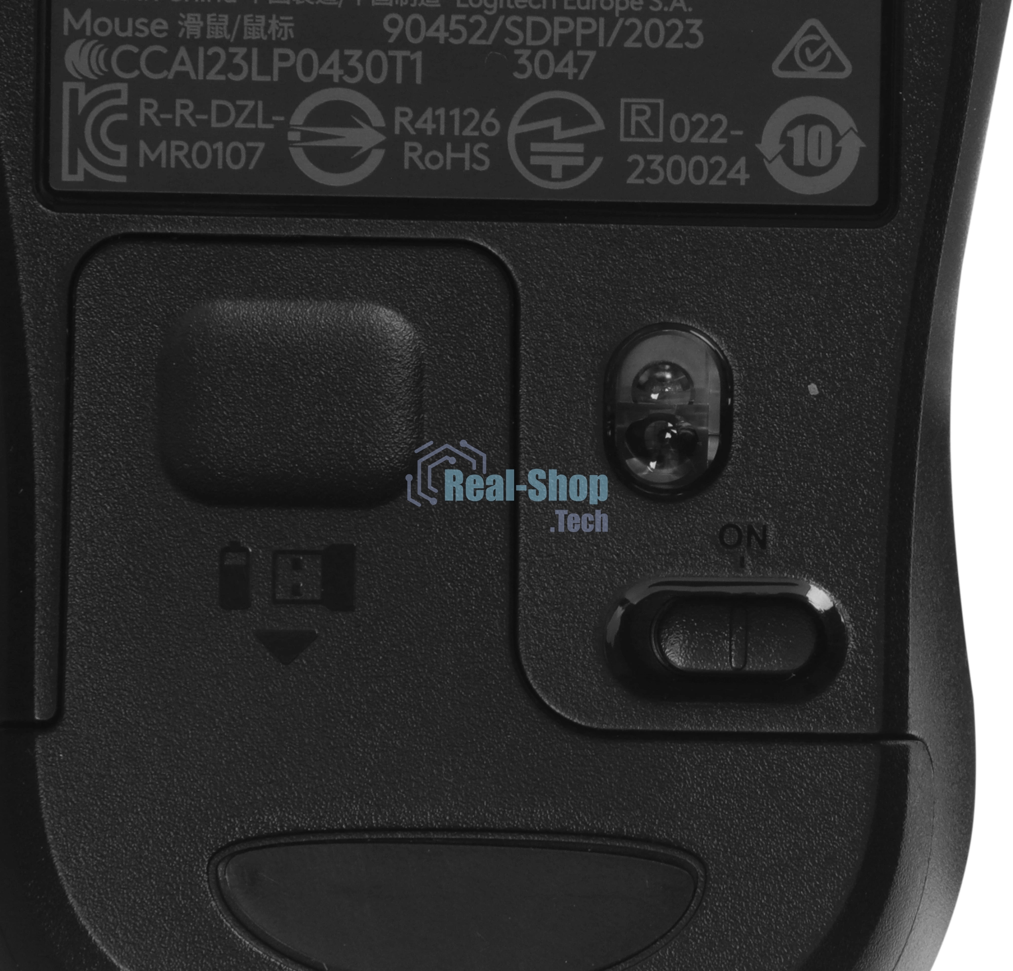 Мышь беспроводная Logitech M185 синий, 1000 dpi, радиоканал, USB, кнопки - 3