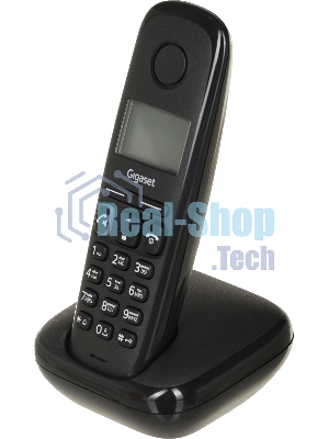 Радиотелефон Dect Gigaset A270 SYS черный АОН