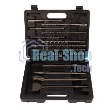 Набор буров и долот Kranz SDS PLUS, 13 предметов