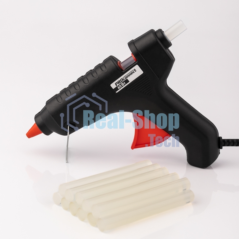 Набор ПК03 для творчества Rexant (пистолет 60 Вт, стержни 11 мм)