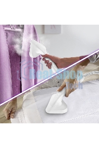 Отпариватель Kitfort КТ-9110-1 белый/фиолетовый, 2180 Вт, 45 г/мин, 600 мл