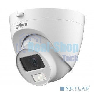 Камера видеонаблюдения аналоговая Dahua DH-HAC-HDW1200CLQP-IL-A-0280B-S6 2.8-2.8мм HD-CVI HD-TVI цв. корп.:белый (DH-HAC-HDW1200CLQP-IL-A-0280B)