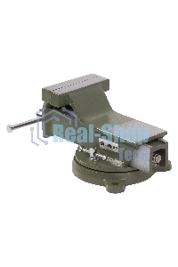 Тиски слесарные Сибртех 100 мм, стальные, поворотные