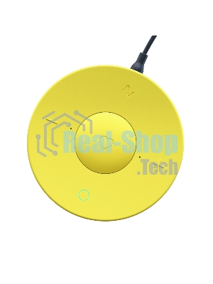 Умная колонка SBER Boom Mini 2, 5Вт, компактная, 1 динамик, GigaChat, Magnetic Sound, Мультирум, Детектор шума, Wi-Fi, Bluetooth 5.0, Салют, желтый