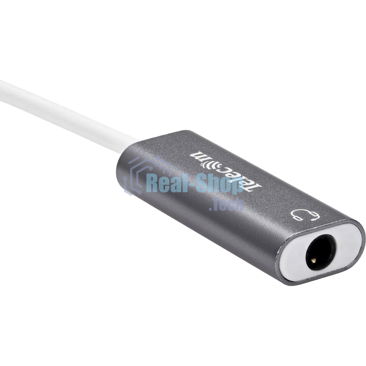 Переходник аудио USB2.0(M)-->3.5мм F (гнездо) Telecom 0.1м