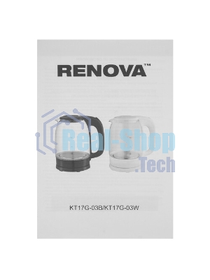 Чайник электрический Renova KT17G-03W