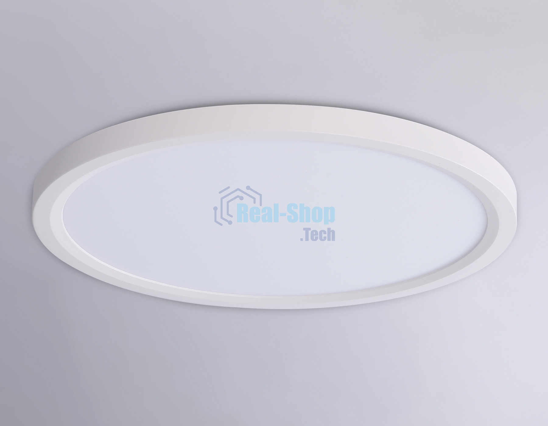 Светильник светодиодный ультратонкий Ambrella light FZ1907 WH белый IP54 35W 3000K-6500K CCT-переключатель D450*25 (Без ПДУ)