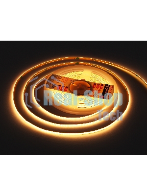 Светодиодная лента Ambrella light GS4601 COB 384Led/ 7W m/ 24V IP20 3000K/ 5m*3mm*2mm (2 конт.)
