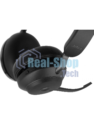 Гарнитура Jabra Evolve2 65 чёрный, беспроводная, Bluetooth, до 37 ч