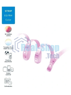 Лента светодиодная WiZ Wi-Fi LED Strip 1M 880lm extension