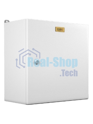 Шкаф электротехнический настенный Elbox EMW, IP66, 600х600х210 мм (ВхШхГ), дверь: металл, металл, серый