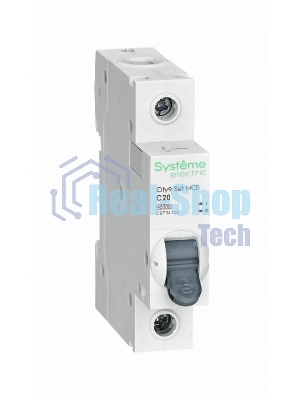 Выключатель автоматический модульный 1п C 20А 4.5кА City9 Set 230В SE C9F34120