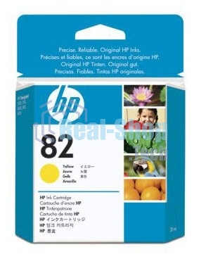 Картридж струйный HP №82 CH568A желтый для HP DJ 510 (28мл)