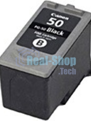 Картридж струйный Canon PG-50Bk, для Canon PIXMA MP150/MP160/MP170/MP180/MP450/MP460/MX300/MX310/iP2200, FAX-JX200/JX210 JX500/JX510,черный, 300