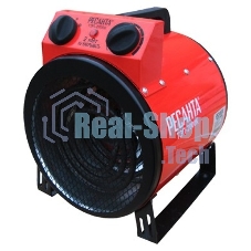 Тепловые пушки Ресанта ТЭП-2000К 67/1/7 Тепловая электрическая пушкакруглая, 220В, вентилятор/2000 Вт, 4 кг