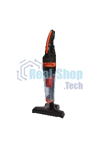 Пылесос вертикальный Endever SkyClean VC-294 черный/оранжевый, питание от сети, 120 Вт, уборка сухая, пылесборник 1.5 л