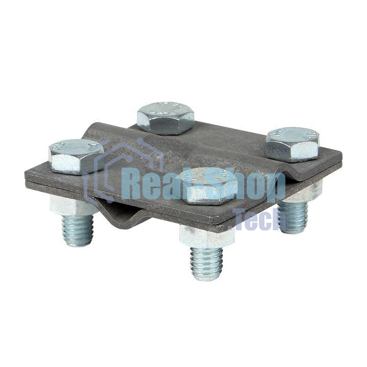 Зажим крестовидный прут-прут (пластина 57х57 мм) HZ PROxima EKF lp-g3109