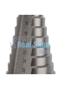 Сверло по металлу ступенчатое Kranz 4,0-32,0 мм
