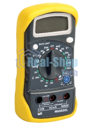 Мультиметр цифровой Master MAS830L IEK TMD-3L-830