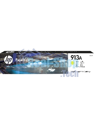 Картридж струйный HP 913A F6T79AE желтый для HP PW 352dw/377dw/Pro 477dw/452dw 3000 стр.