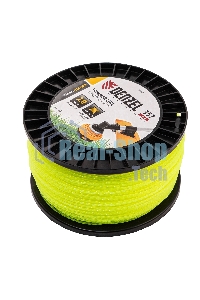 Леска для триммера Denzel витой квадрат, 2,0мм х 357м, на DIN катушке FLEX CORD