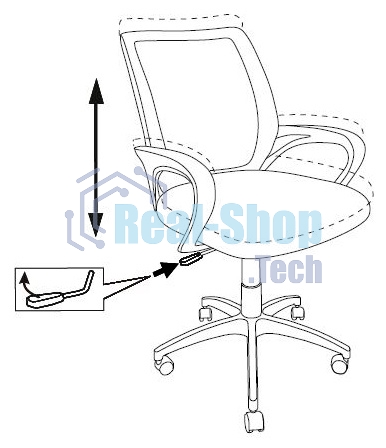 Кресло компьютерное Бюрократ CH-695NLTSL черный TW-01 TW-11, сетка/ткань, крестовина металл хром