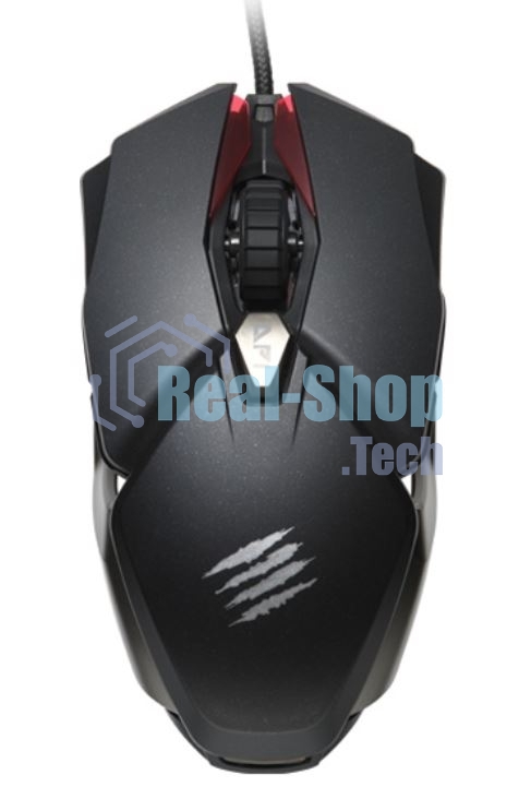 Мышь проводная Mad Catz B.A.T. 6+ черный, 16000 dpi, USB, кнопки - 10